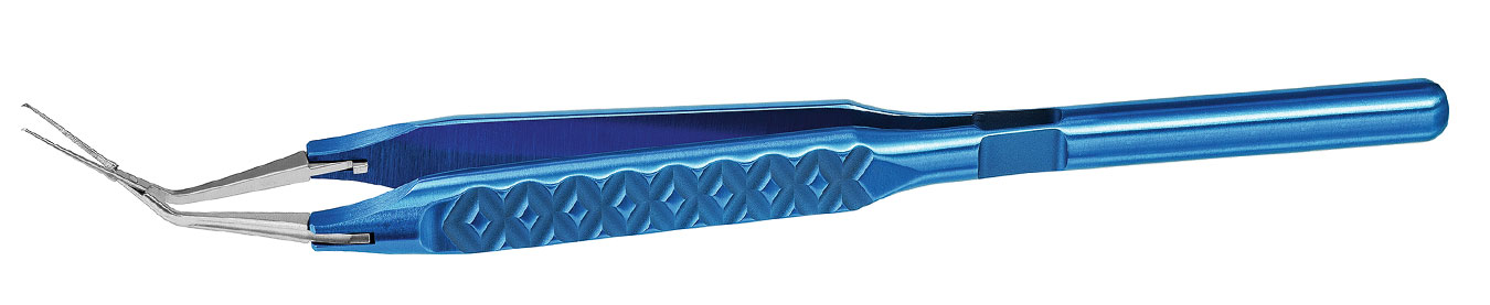TMF 1056 CAPSULORHEXIS  CROSS-ACTION FORCEPS, ANGLED