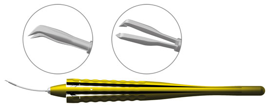 TMV554M KERSHNER CAPSULORHEXIS FORCEPS
