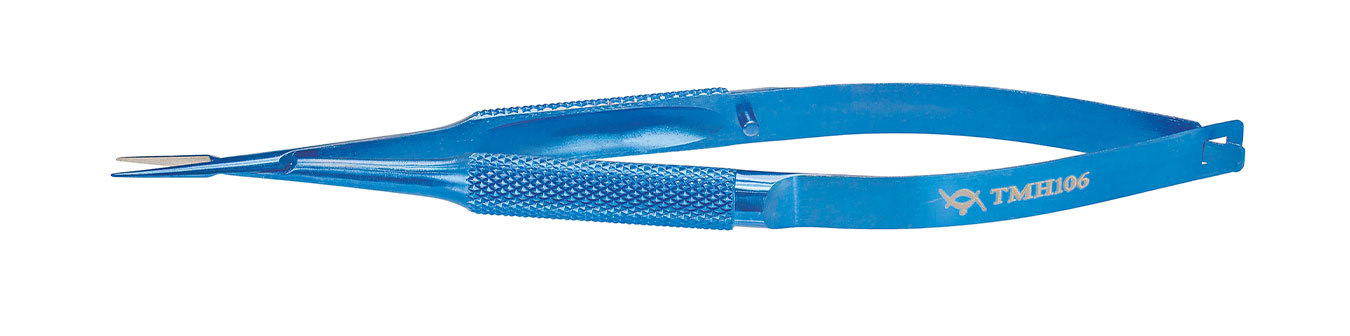 TMH106 CASTROVIEJO NEEDLE HOLDER STRAIGHT,  TITANIUM