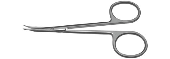 TMS602 CONJUCTIVAL SCISSORS CURVED