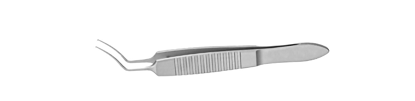 TMF128 UTRATA CAPSULORHEXIS FORCEPS  CURVED, STAINLESS