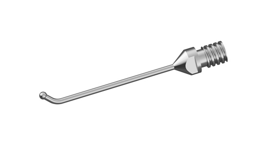 TMN204 ASPIRATION CANULA FOR AIS CURVED WITH BALL 0,8 MM DIA