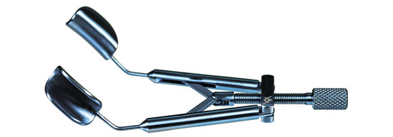TMR315 KERSHNER ADJUSTABLE EYE SPECULUM SOLID