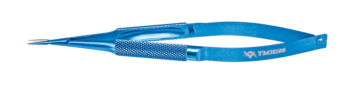 TMH108 CASTROVIEJO NEEDLE HOLDER STRAIGHT,  TITANIUM