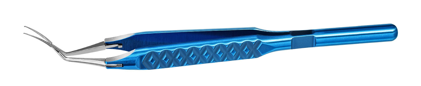 TMF 1028 CAPSULORHEXIS  CROSS-ACTION FORCEPS, CURVED