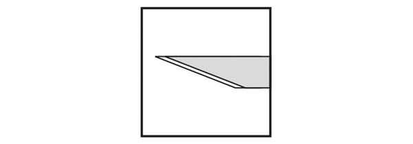 TMB104.30 STAINLESS OF BLADE 30 DEGREE