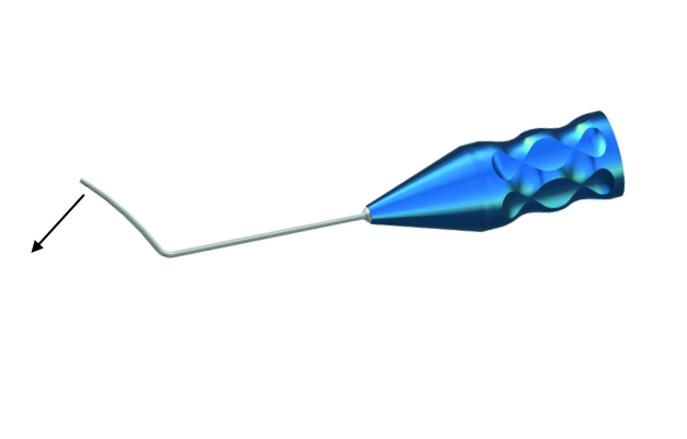 TMC121 IRRIGATION CANNULA FOR DALK "BIG BUBBLE"