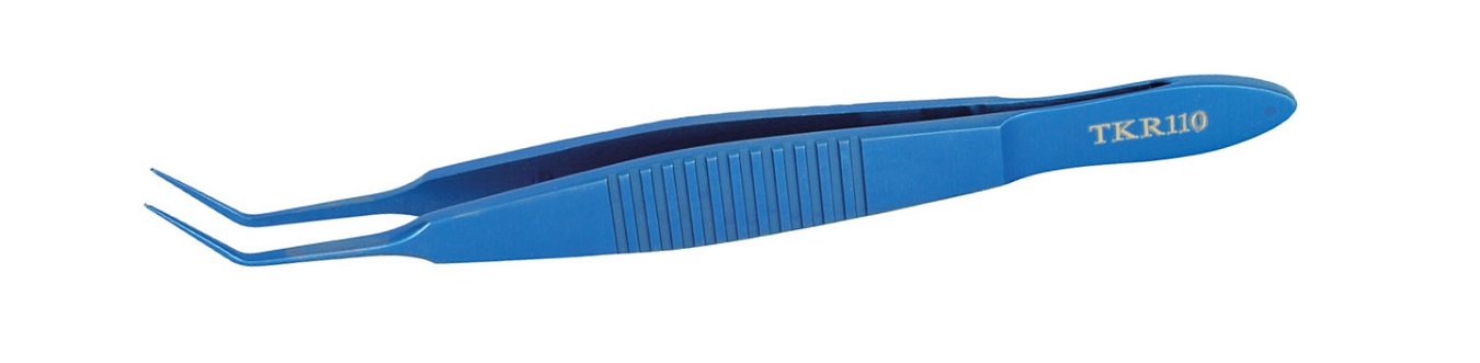 TKR110 FORCEPS FOR IMPLANTATION INTRASTROMAL RING,  TITANIUM
