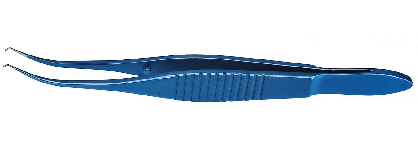 TMF221 CORNEAL FORCEPS COLIBRI TYPE,  TITANIUM