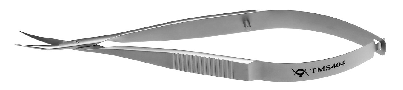 TMS404 WESTCOTT SCISSORS CURVED,  STAINLESS STEEL