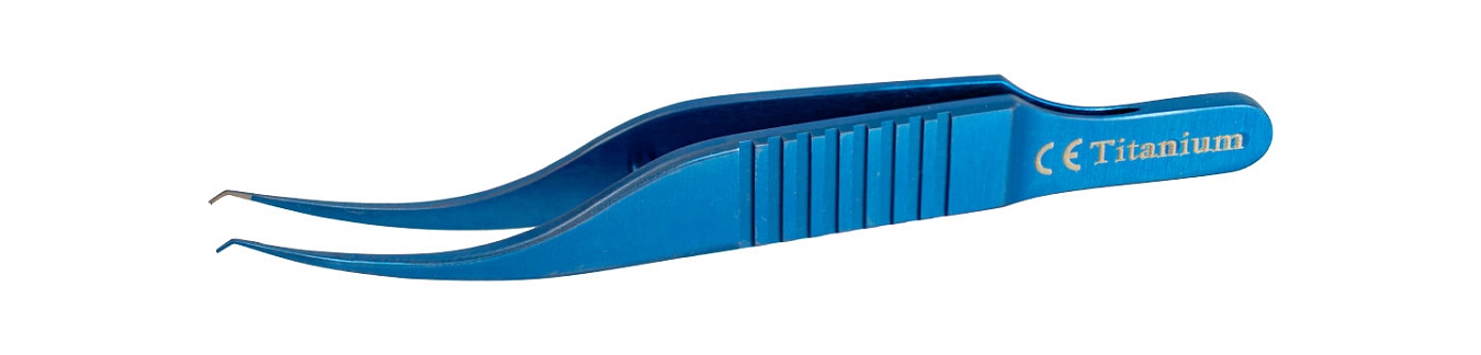 TMF206 TROUTMAN-BARRAQUER CORNEAL UTILITY  FORCEPS (COLIBRI), TITANIUM