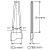 TDK515 STANDARD KNIFE, TRI-FACET TDK515 STANDARD KNIFE, TRI-FACET